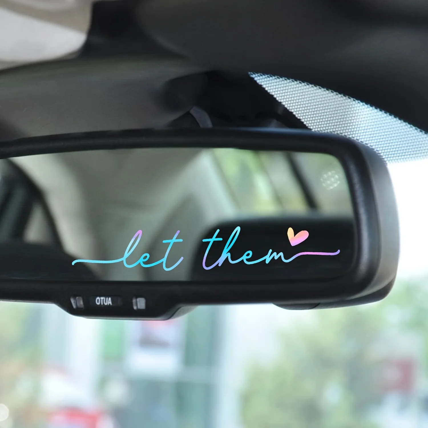 Self Love Quote Sticker Inspirational Mindfulness Car Mirror Vinyl Decal Positive Affirmation Auto Interior Decoration