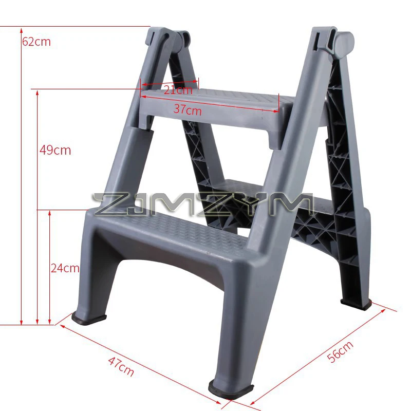 Folding Car Wash Step Ladder Multi-function Step Stool Herringbone Ladder Stool Foot Ladder Ladders for Home