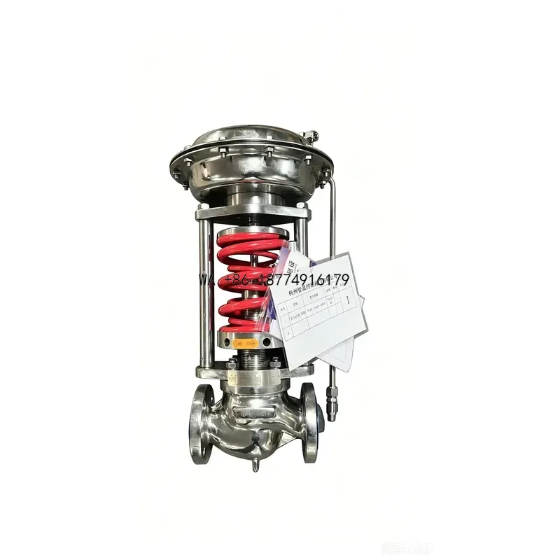 wmwmnu Single Seat Control Valve System Steam Transmission Equipment Temperature Control Oil Flow Regulating Valve
