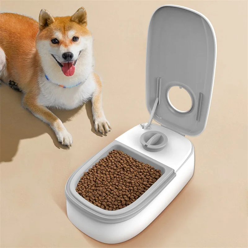 

Pet Automatic Timing Feeder 350ML Large Capacity Dry Wet Food Container Electric Dog Dish Bowl For Cats Dogs Feeders Bowl