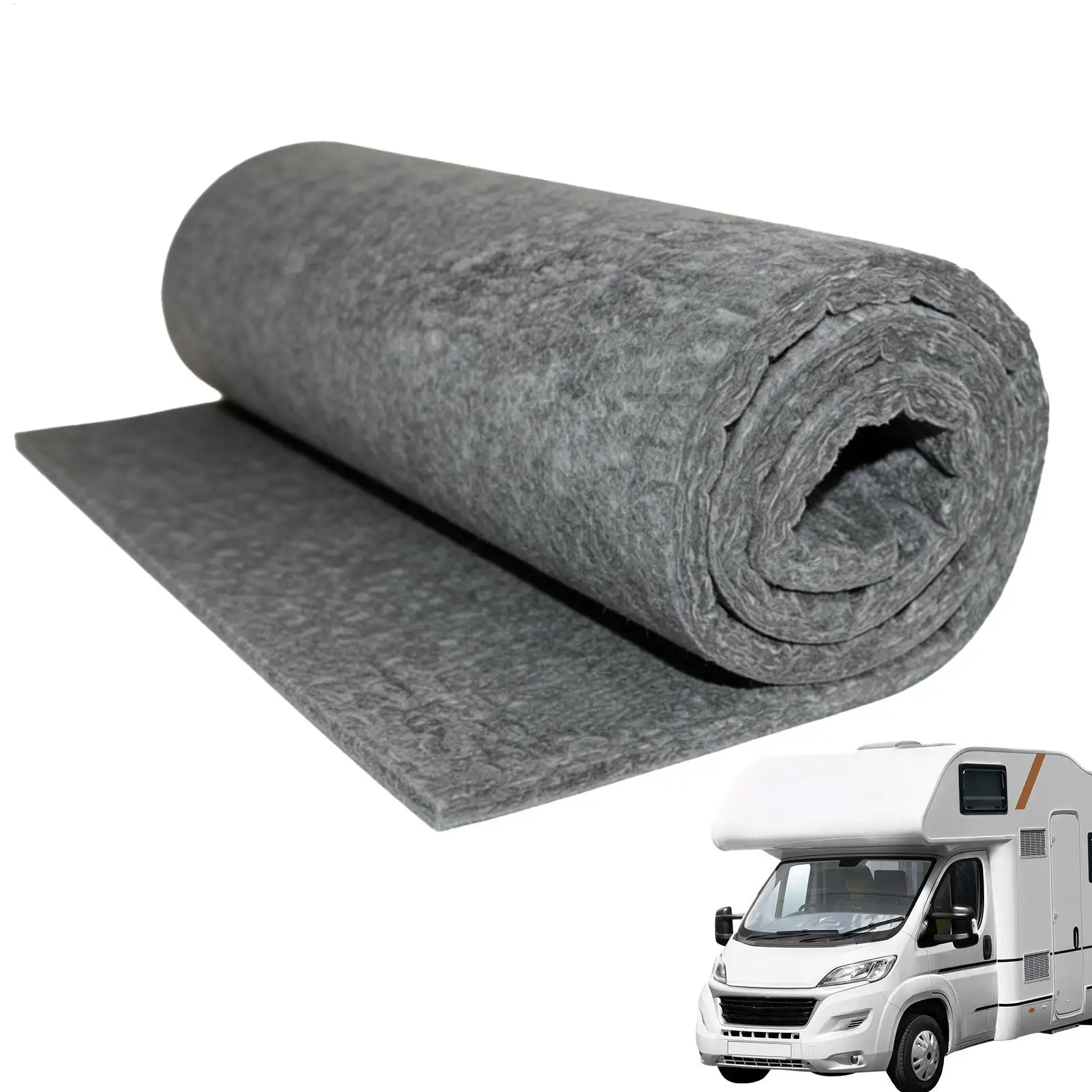 Cars Sound Deadening Material 1x2m Insulation Cuttable Vehicle Accessories for Truck Van Sedan SUV RV Interior Door Roof Travel