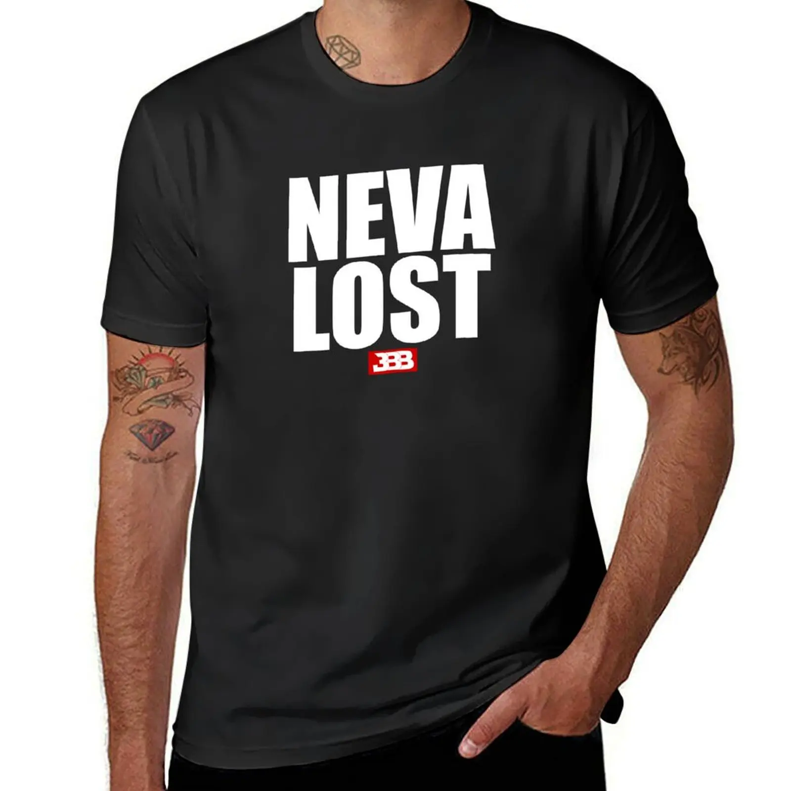 Lonzo Ball Family BBB Neva Lost T-Shirt customs kawaii clothes plus sizes designer t shirt men