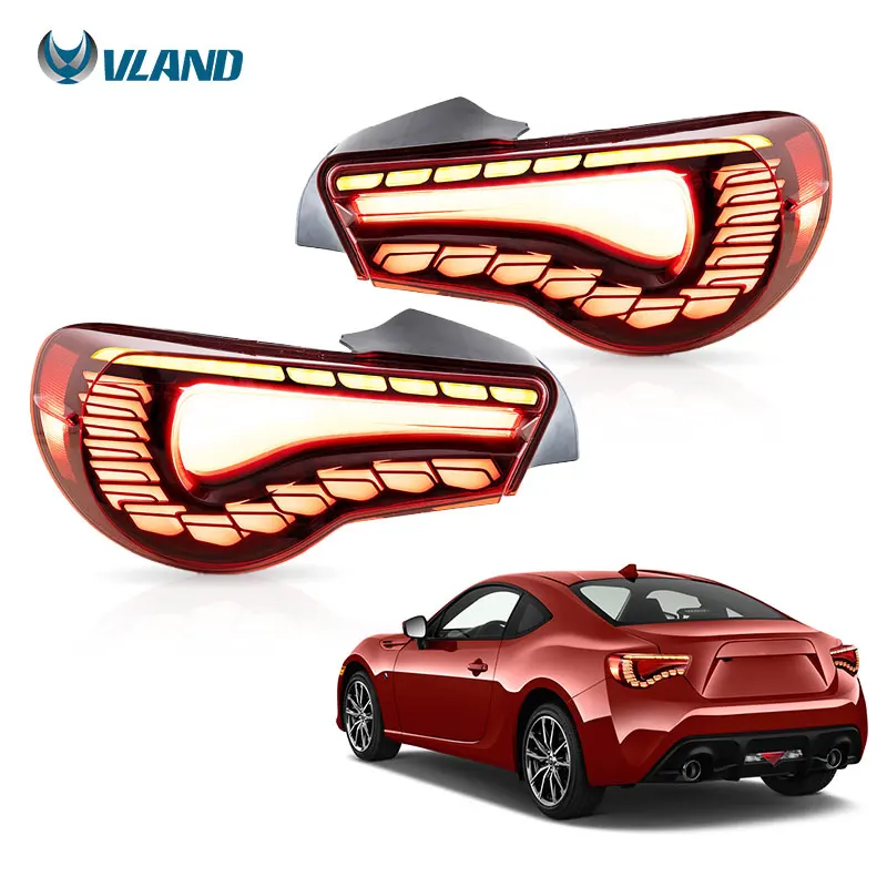 

NORSEN Full LED Taillights for BRZ Subaru 2013-2020 Car Lamp GT86 FT86 TRD 2012-2020 Rear Lights Taillight for toyota 86