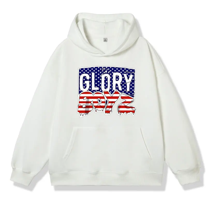 Rapper Chief Keef Glory Boyz hoodie modis pria baju hangat Hip Hop pria wanita musim gugur musim dingin kualitas tinggi pullover berukuran besar