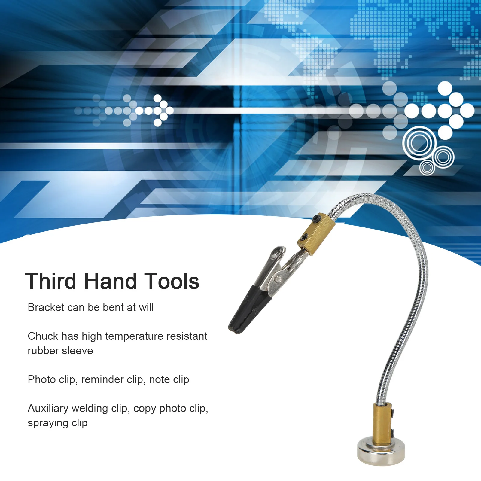 Third Hand Tools Helping Hands Welding Third Hand Tool Adjustable for Electronics Repair Assembly Short Welding Third Hand Tools