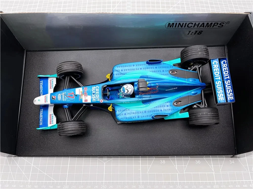 Minichamps 1:18 F1 C20 Kimi 2001 Simulation Limited Edition Resin Metal Static Car Model Toy Gift