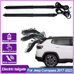 For Jeep Compass 2017-2023 Control of the Trunk Electric Tailgate Car Accessories Automatic Trunk Opening Drift Drive Power Kit