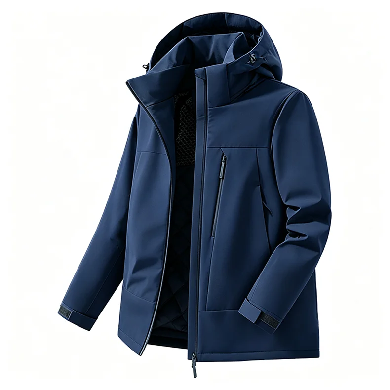 LNGXO Skianzug Herren Winter Thermisch Wasserdicht Winddicht Snowboardjacke Ski Klettern Wandern Baumwollgefütterte Snowboardbekleidung – Detail 13