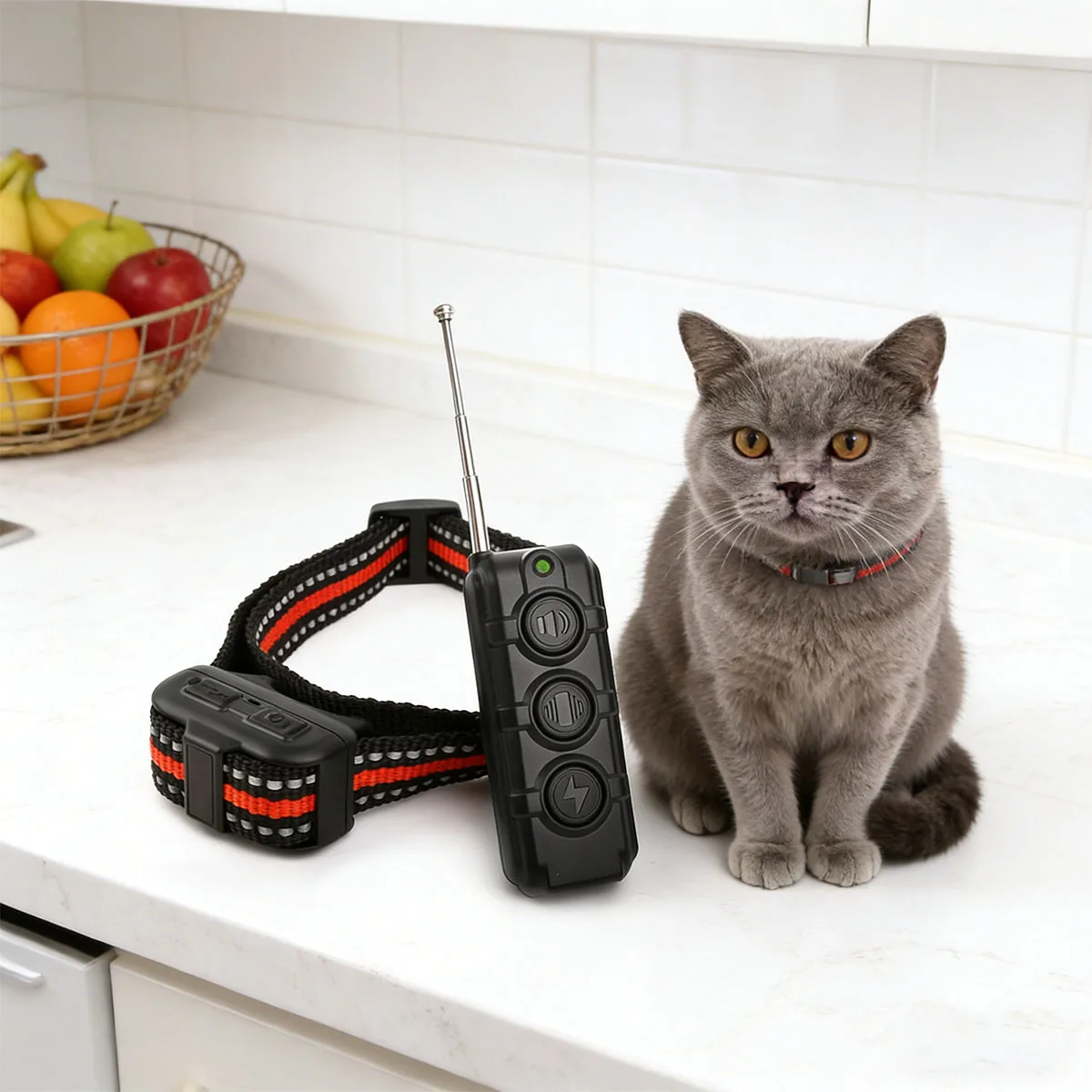 

Collar for Dogs Waterproof Rechargeable Dog Electric Training Collar with Remote for Small Medium Large Dogs 10-120lbs Puppies