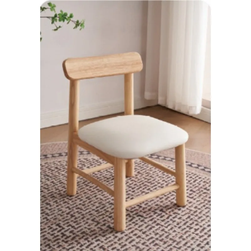 Children's writing study table baby toy small desk primary school student household desk back chair table chair solid wood desk view 4