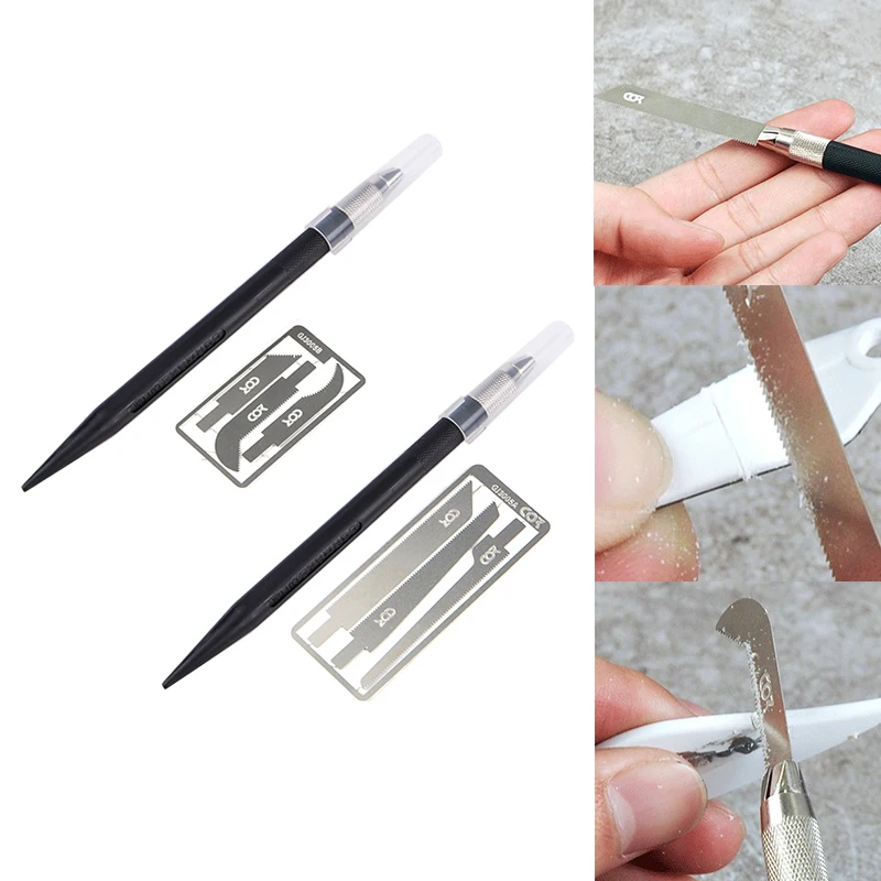 For Mini Saw Straight Curved Gundam Mecha Model Making Modification Tool Manual Cutting Blade DIY Blade Hacksaw Kids Gifts