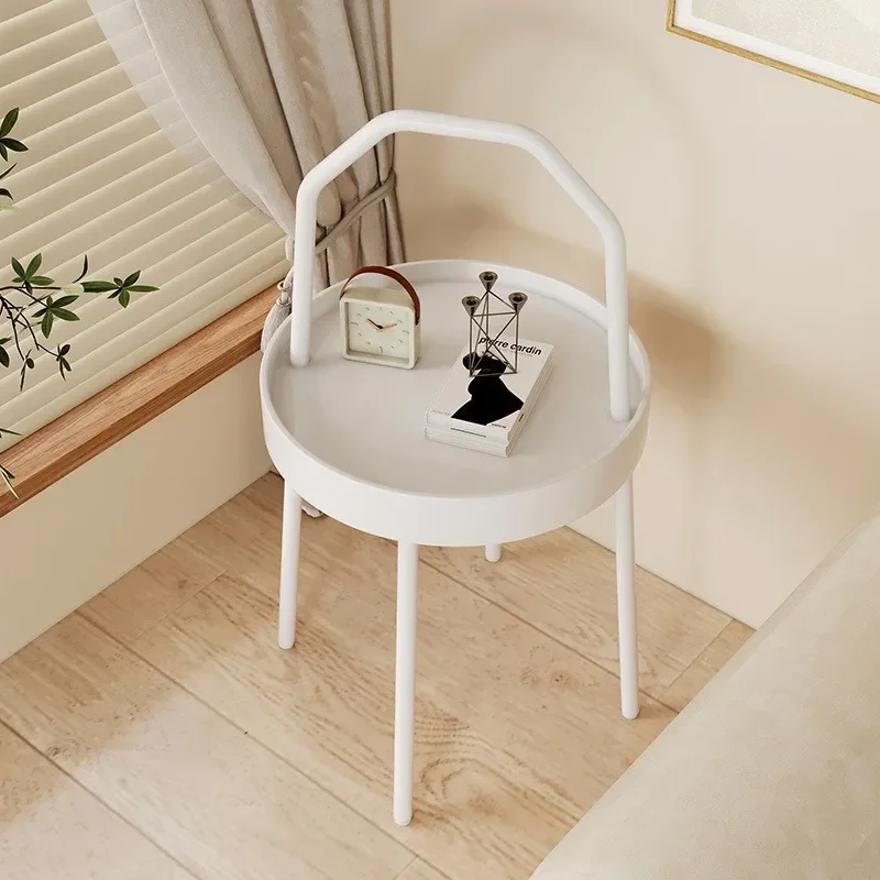 Sofa Side Table Iving Room Mini Handheld Small Coffee Small Table Home Use Style Bedside Table Can Be Freely Matched
