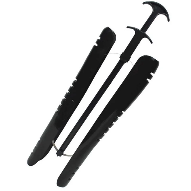 2 Pcs Black Practical Rack Support for Long Boots