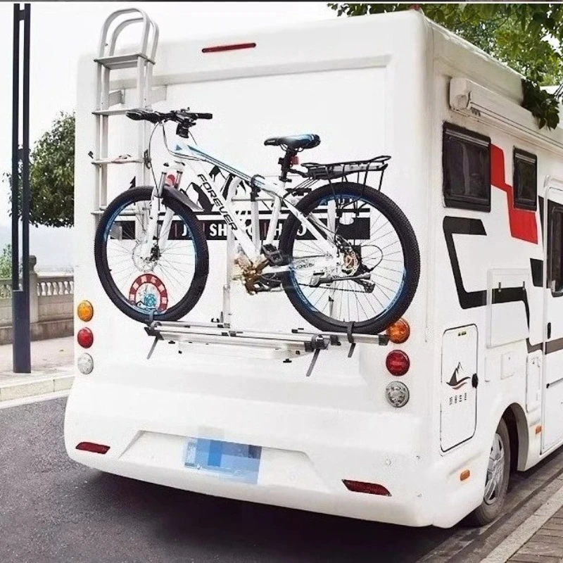 RV Special Bicycle Frame Rear Hanging Bike Frame Parts Applicable for B-type Motorhome and C-type Motorhome Trailer Motorhomes
