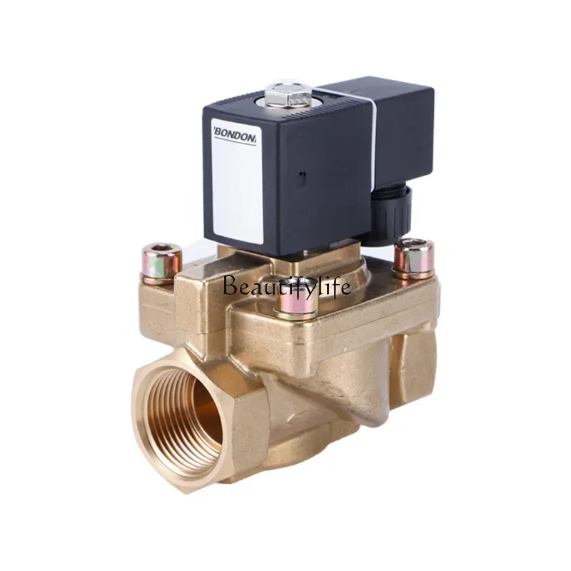 

Two-position two-way PTFE diaphragm solenoid valve, stainless steel solenoid