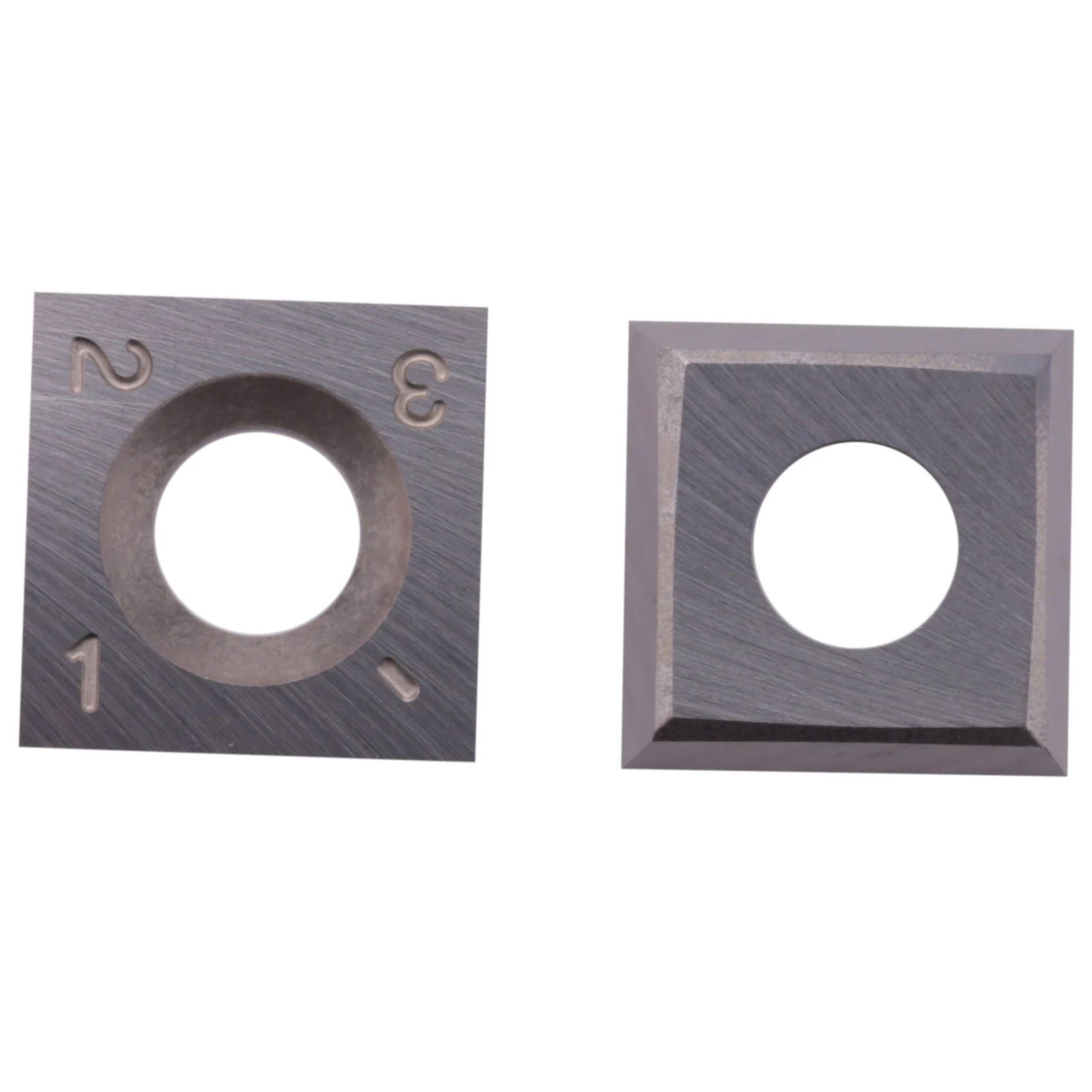 RUAI 10 قطعة الخشب تحول كربيد إدراج شفرات طحن 30 درجة مخرطة إزميل استبدال شفرة 14X14X2mm