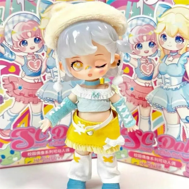 

In Stock New Cute Genuine SIMONTOYS Tangna Campus Idol Season Bjd Action Doll Blind Box Car Desktop Cute Girl Holiday Gifts