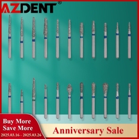 5Pcs Azdent Dental Diamond Bur Drills FG 1.6mm for High Speed Handpiece Grinding Heads Teeth Whitening Dentistry Materials Tools