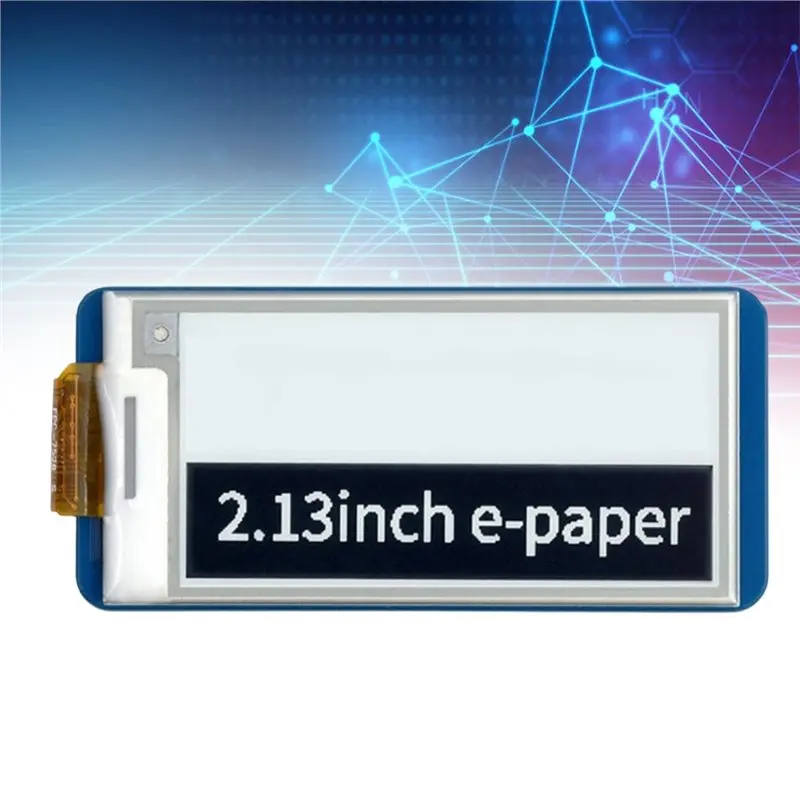 

ABFM-For Raspberry Pi Pico 2.13Inch E-Ink Screen 250X122 Pixels Epaper Display White/Black Color SPI Communication Interface