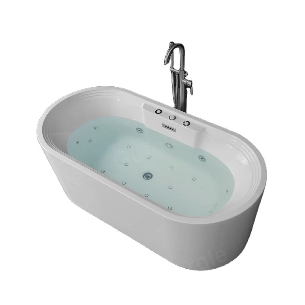 

Новая модель акриловой отдельно стоящей ванны овальной формы, гидромассажная функция, отдельно стоящие ванны для дома