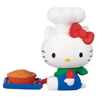 حقيقية عمل الشكل أنيمي الطرفية لطيف القط فقدان الوزن الكرتون زخرفة نموذج