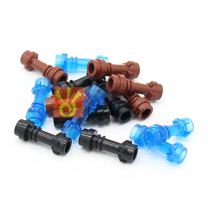 50pcs MOC Weapon Lightsaber Hilt Straight 64567 DIY Building Block Brick Compatible with Bar 4L Lightsaber Blade Wand 30374 Toys