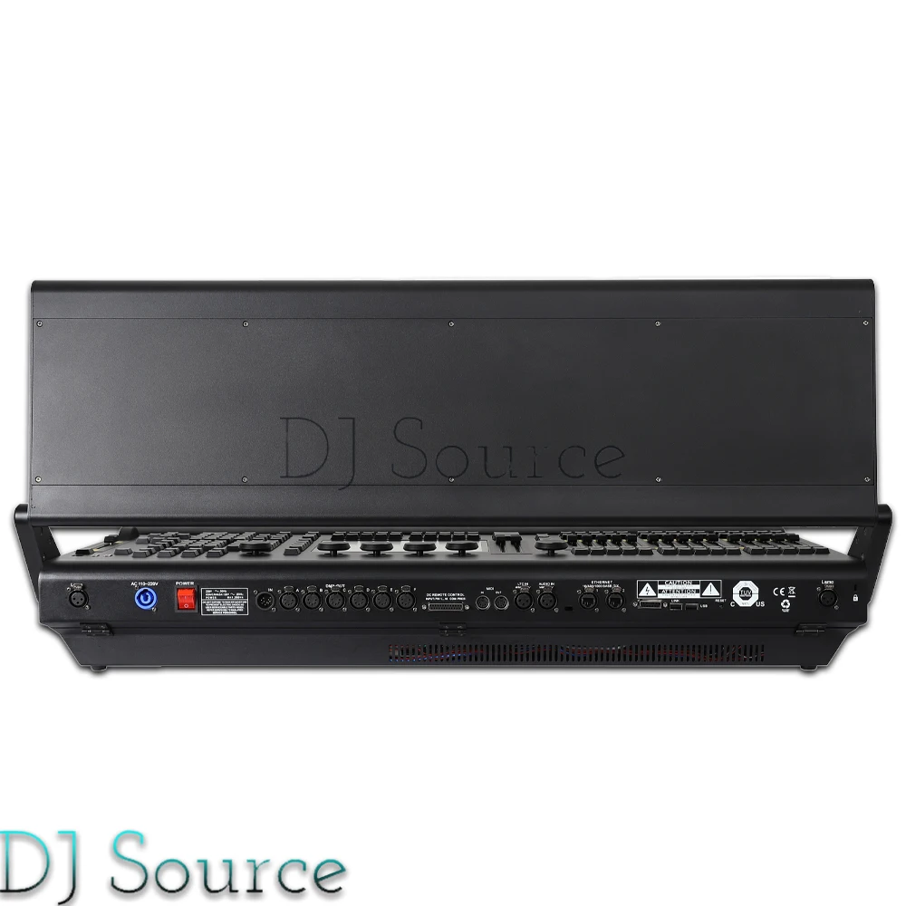 New Console Linux System Stage Lighitng Controller I7 CPU 8G 128G With RGB Backlight Motorized Faders DMX Control Command Wing