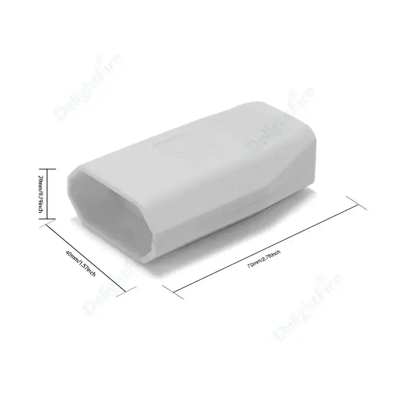 EU Standard Male Female Replacement Rewireable Wiring Plug 2 Hole Socket Power Extension Cord Plug Outlet Euro Cable Connector