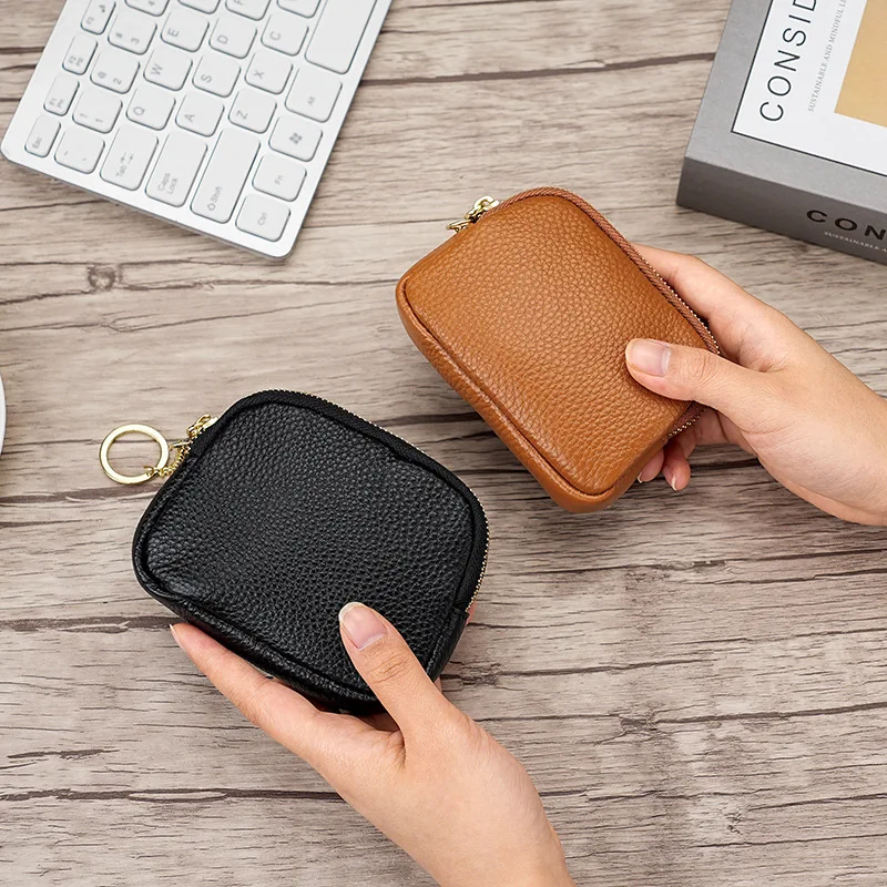 ثلاثة عروض خاصة جلدية الملمس مخلب سستة المحفظة الحقيبة الصغيرة تخزين مفتاح الحقيبة حامل البطاقة عملة الرجعية محفظة نسائية للعملات المعدنية