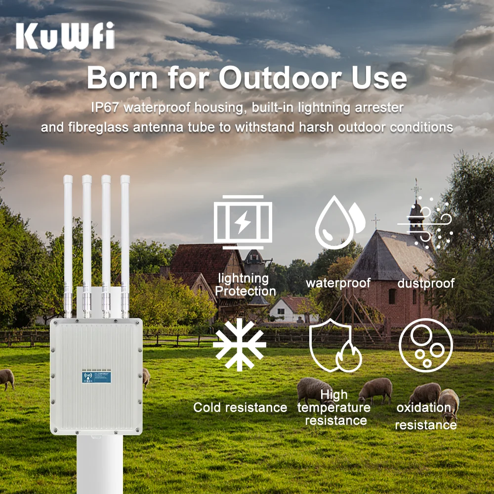 Low MOQ Customization KuWFi Dual Band Plafoniera ap 3000Mbps Indoor Wifi ap White Ceiling Access Point for University Campus