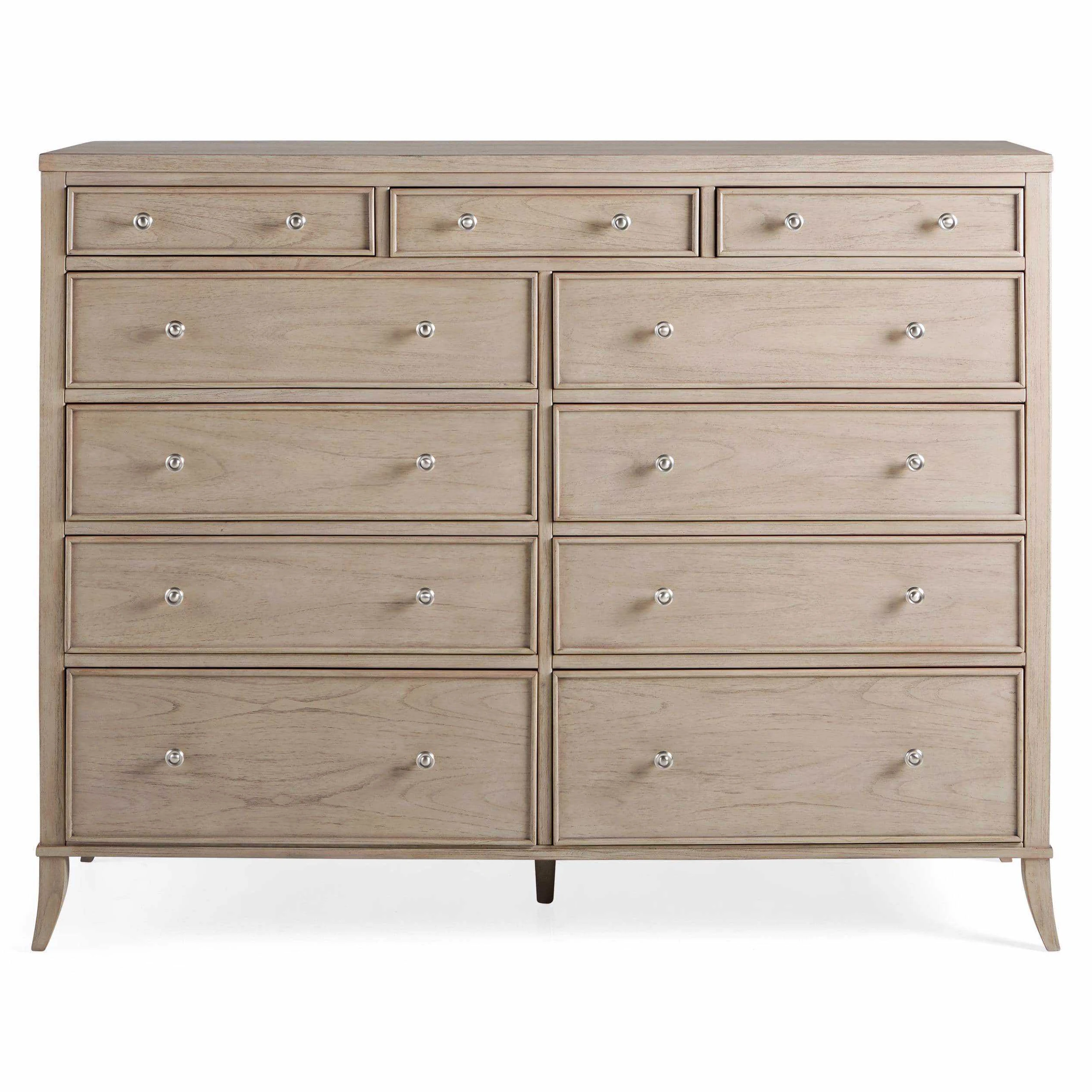 

Luxury American Style High Quality Bedroom Storage Furniture Eleven Draw Dresser