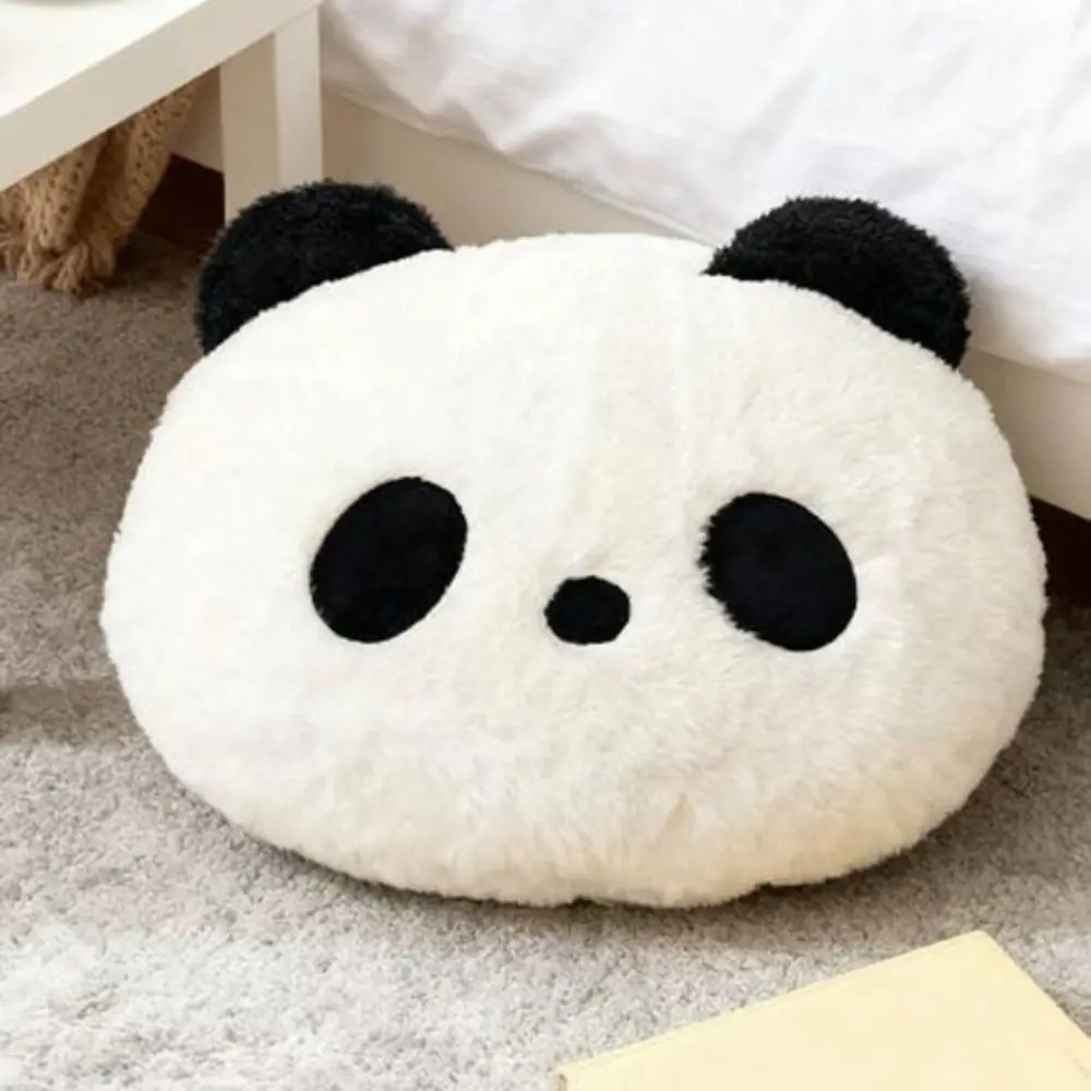 Peluche Panda en Forme de Coussin, Décoration d'Intérieur, Canapé de Chambre, Coussin Panda Kawaii 30cm, Coussins Panda