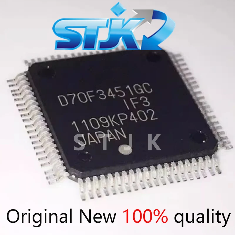 

UPD70F3451GC D70F3451GC QFP80 32BIT MCU Microcontroller