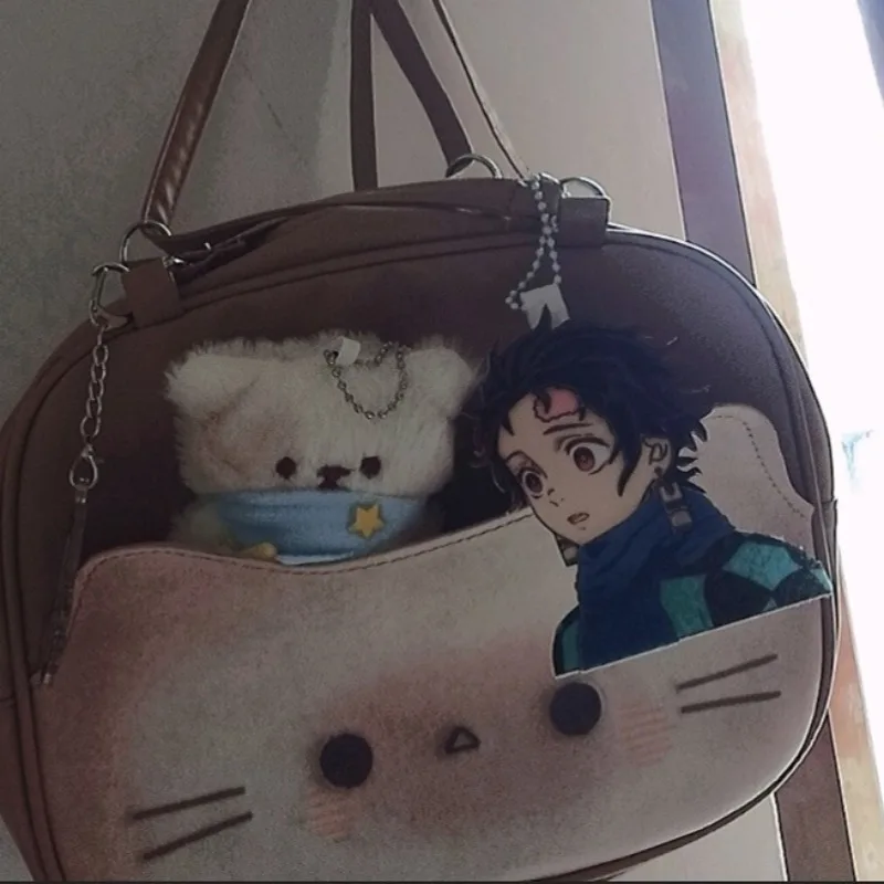 Demon Slayer Peripheriegeräte Exquisites Vlies-Fertigprodukt Tanjiro Anime-Anhänger Kreatives Geschenk für Freunde Geburtstagsgeschenk