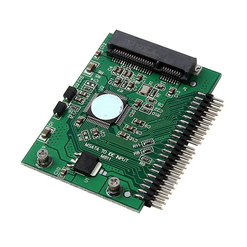 MSATA SSD ถึง 44 พิน IDE Converter อะแดปเตอร์ 2.5 นิ้ว IDE HDD PCI E Express Sata Converter อะแดปเตอร์สําหรับแล็ปท็อป