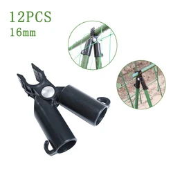 12Pcs Adjustable Plant Support A-type Fixed Clips Awning Pillar Plants Grafting Stake Connector Climbing Vine Bracket For Garden