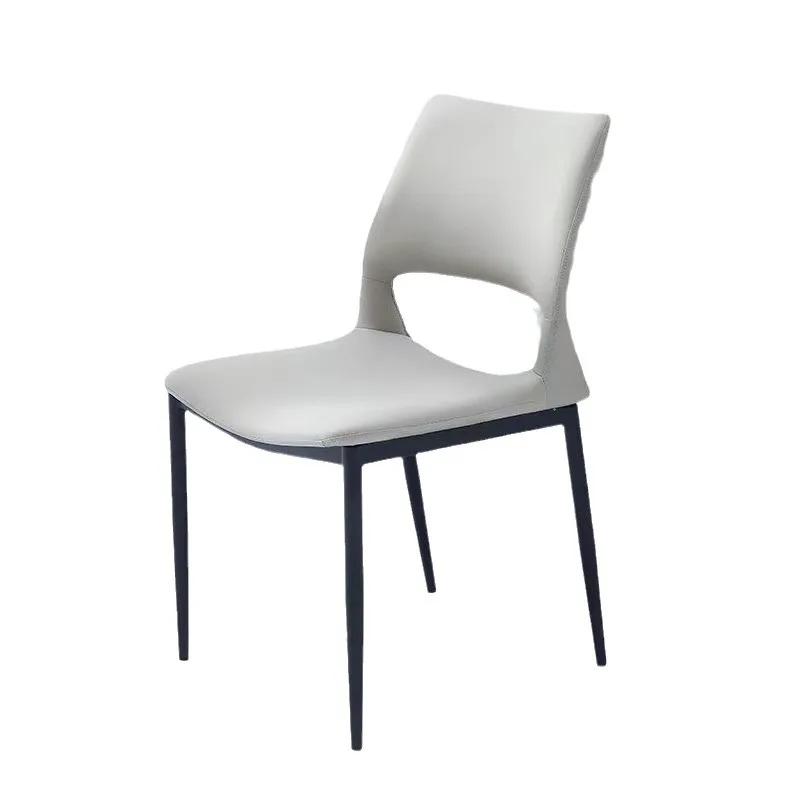 

Italian light luxury home, modern minimalist dining chair, high-end cosmetic chair, desk chair