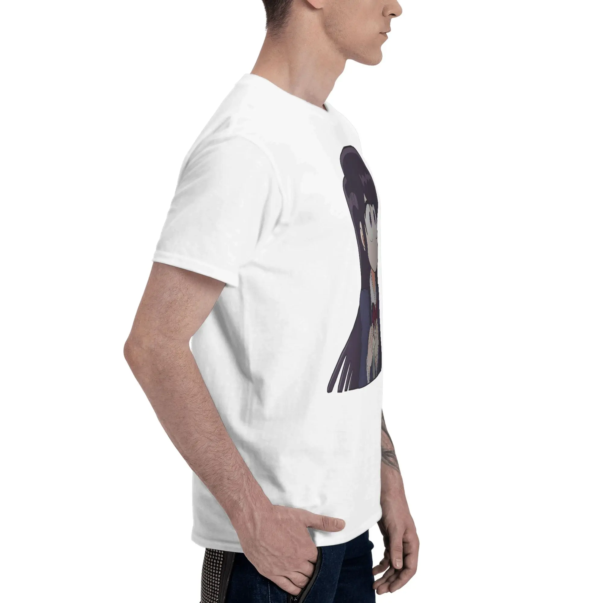 Kawaii Komi Komi-San Cant CommunicateSoft Reversible T-shirt Light Commuting Tee