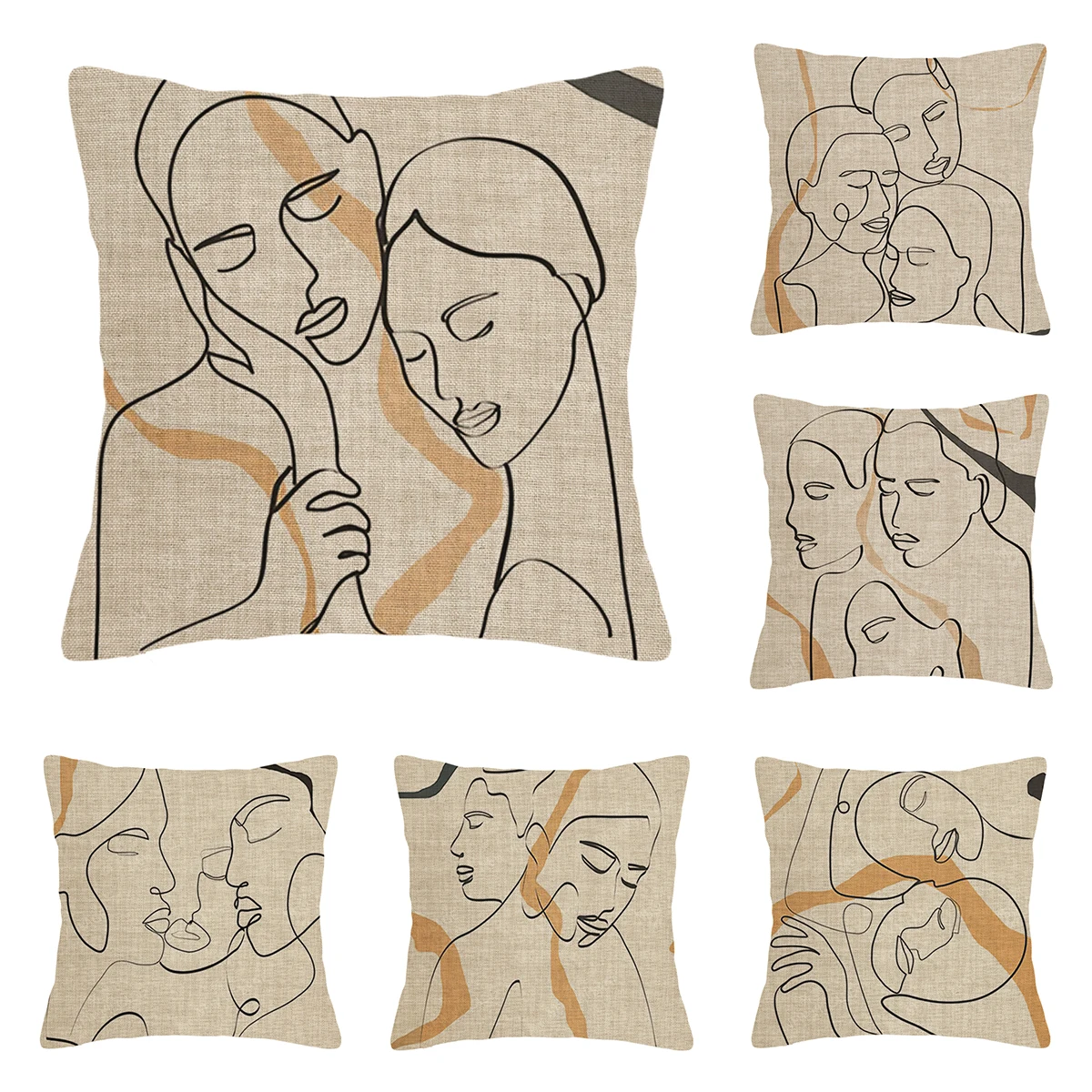 Modern Decorative Cushion for Home Living Room Decor Throw Pillow Cover 45*45 children 40x40cm 60x60cm 45x45cm cartoon aaaa