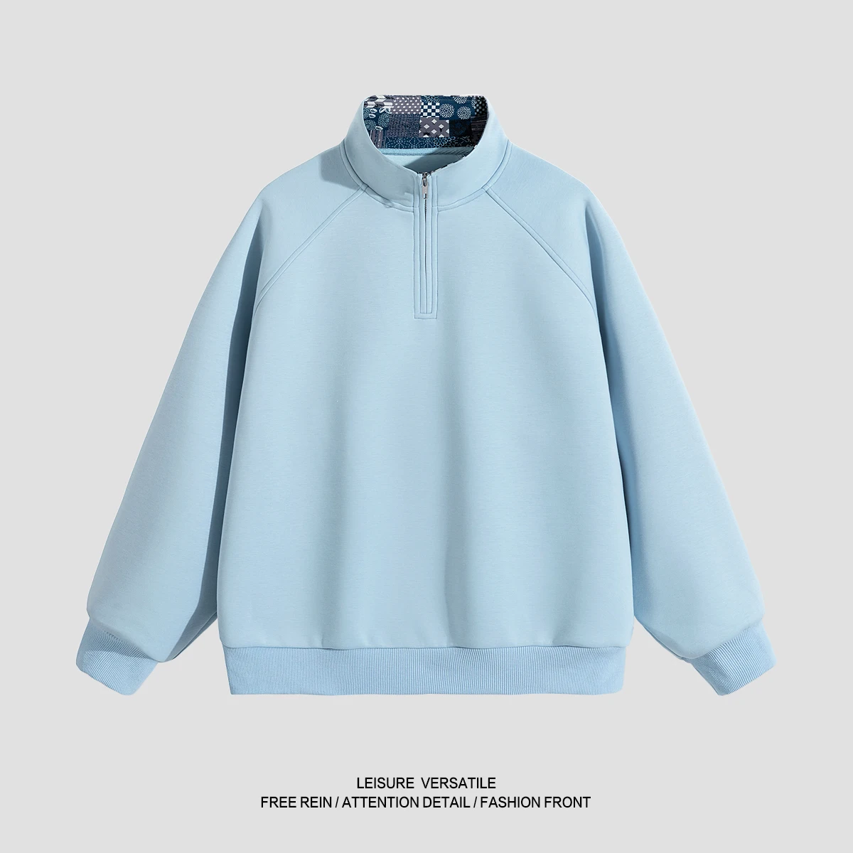 البلوز الذكور الشارع ارتداء Y2k ملابس طويلة الأكمام البلوز الحد الأدنى المتضخم الخريف الراحة تناسب أزياء رجالي عادية #3