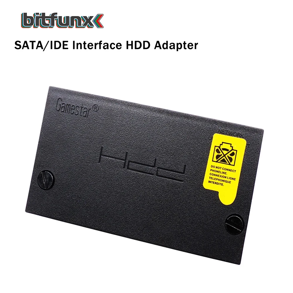 BitFunx Gamestar SATA IDE Hard Disk HDD Adapter For PS2 Playstation 2 Retro Video Game Console