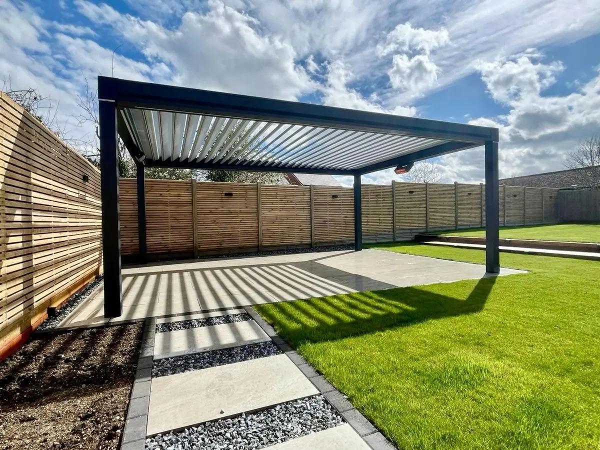 

3x3 4x4 4x6m Modern Aluminum Heavy Duty Pavilion Adjustable Blinds Electric Outdoor Party Gazebo Cost Effective Garden Pergola