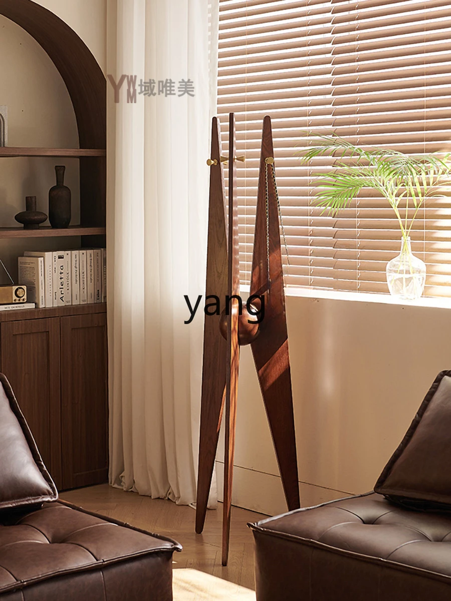 LH modern simple planet coat rack solid wood floor hanger hanging clothes rack