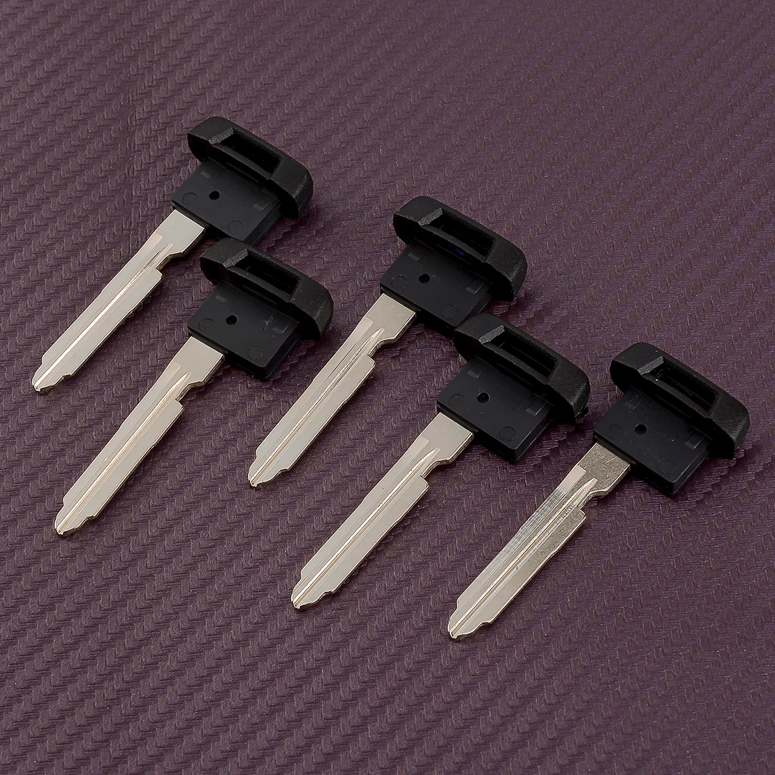 

5Pcs Uncut Insert Emergency Key Blade Fit for Mitsubishi Outlander 2021 2022 2023