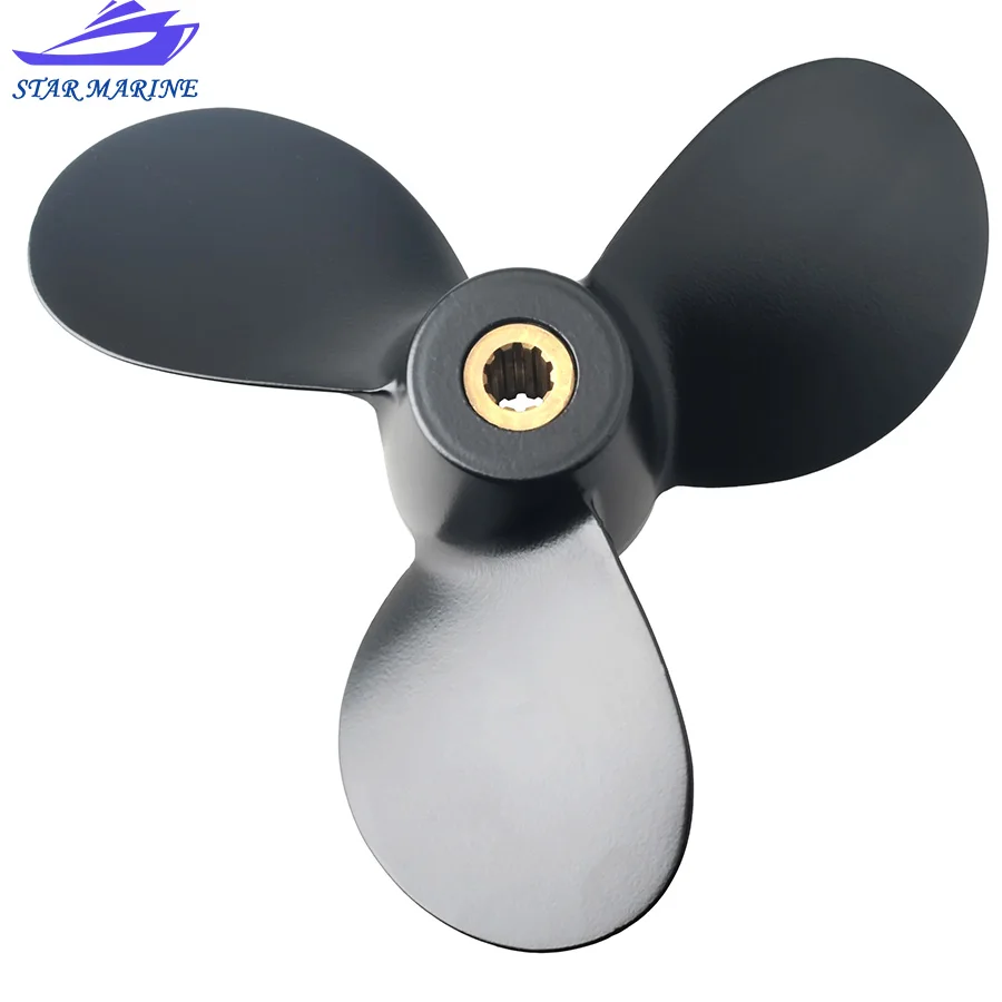 58111-98651-019 PROPELLER (3X7-1/2X7) 7 1/2x7 for Suzuki DF4 DF5 DF6 4HP 5HP 6HP 58111-98651 5811198651019 boat engine parts