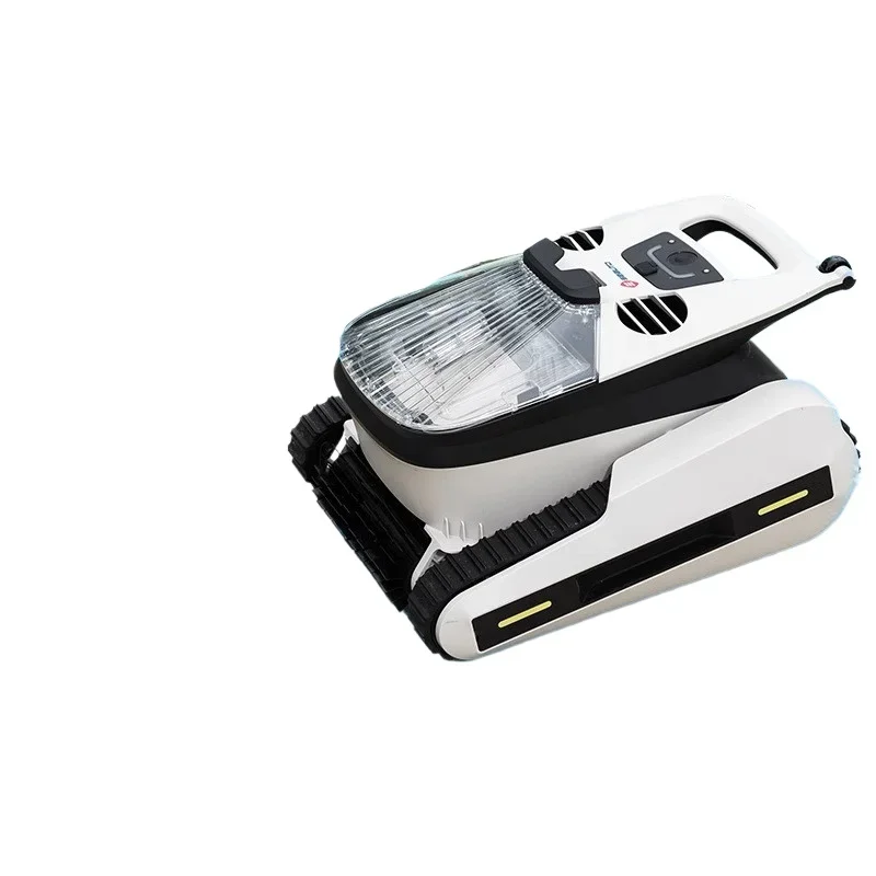 Máquina de succión de aguas residuales para piscina, robot de limpieza subacuática inalámbrico automático de tortuga de agua, puede escalar la pared y limpiar