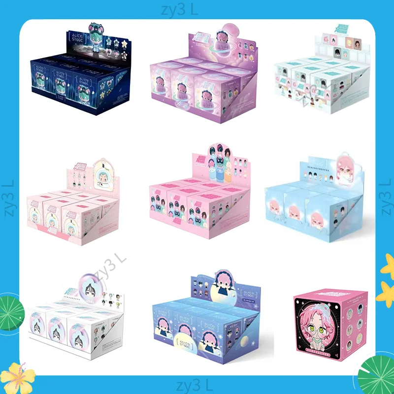 【Bestes Selle】Neue Alien Stage Free Stage Blind Box Series Sammler-Anime-Figuren Mizi Sua Ivan Till Luka Hyuna Dekoration Spielzeug