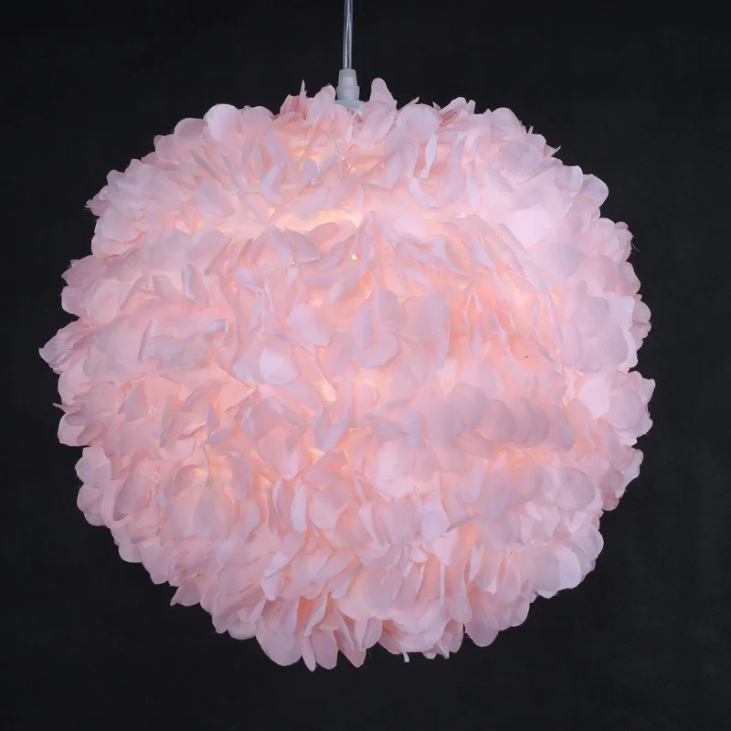 25/30cm Colorful Feather Lampshade Romantic Accessory for Ceiling Light Hanging Lampshade for Bedroom Home Party Wedding Decor