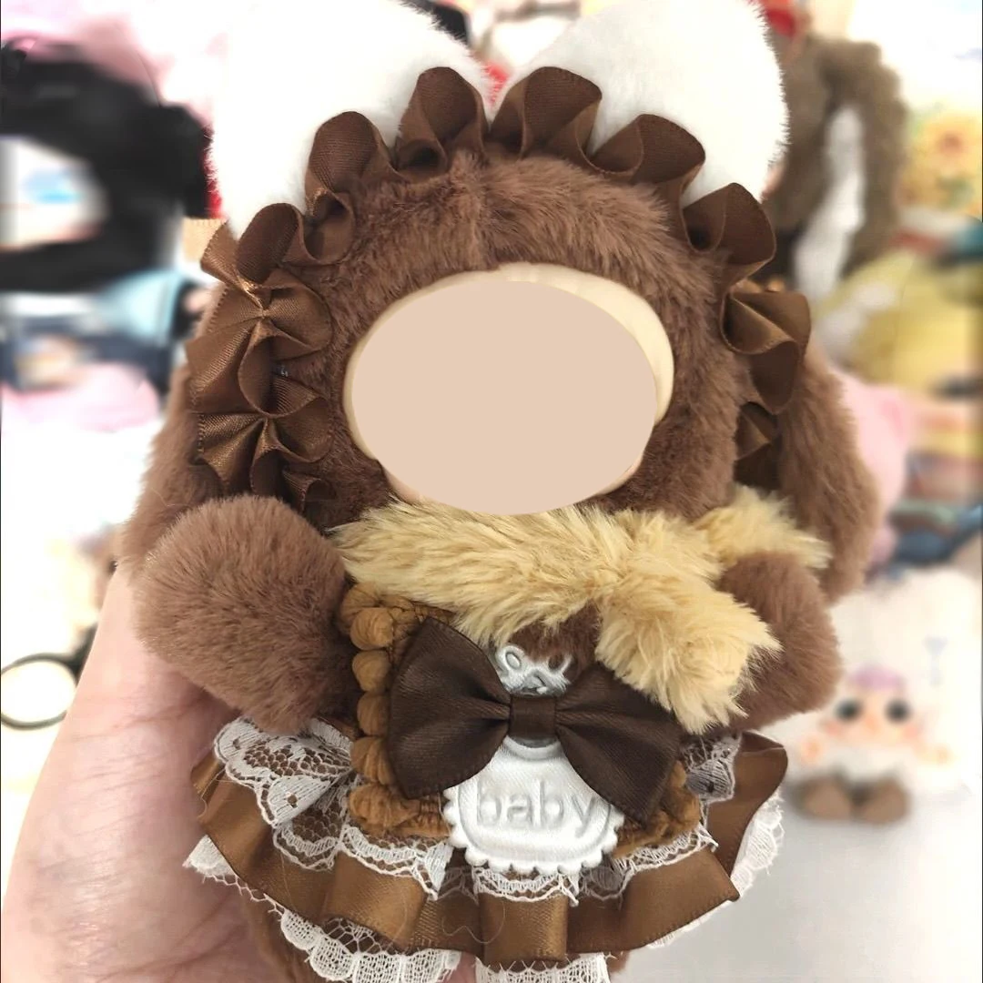 Puppe Kleidung Für Kaninchen Cartoon Vinyl Puppe 10cm Baumwolle Puppe Plüsch Puppe Cosplay Kostüm Requisiten Rucksack Anhänger Mädchen Weihnachten geschenke