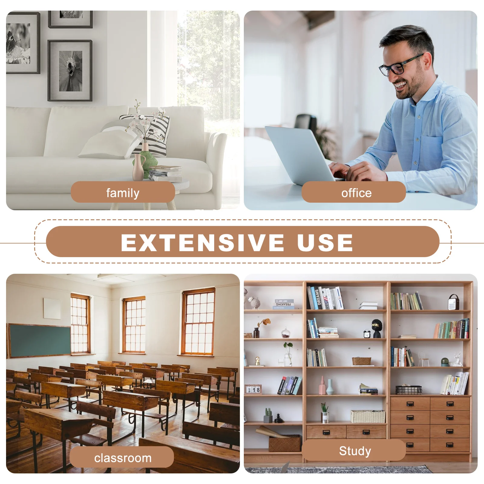 

Wall 2023-2024 Monthly Large English Yearly Calendar For Home Office Sturdy Hanging Calendar Daily Use Planner Print